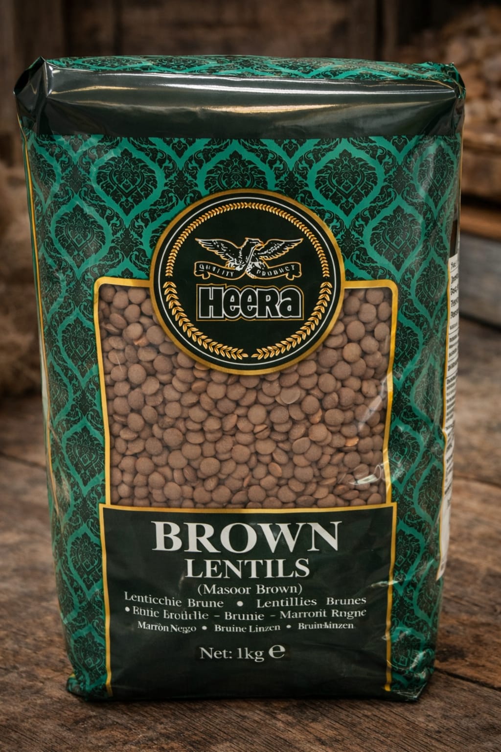 brown lentils heera