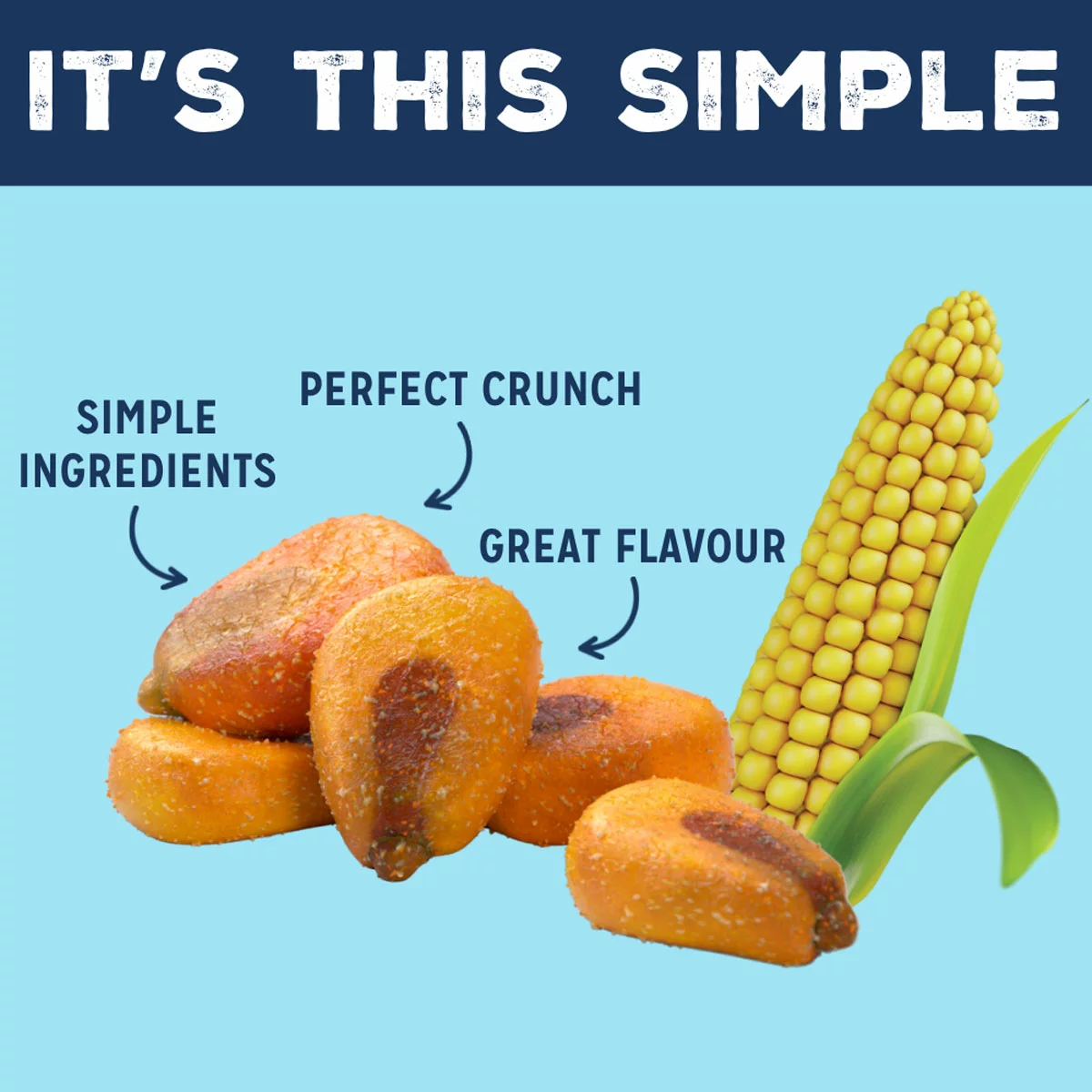 Love Corn Sea Salt Snack Packs, 30 x 20g2
