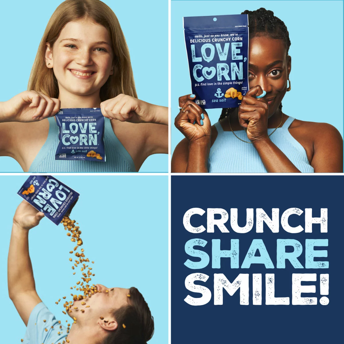 Love Corn Sea Salt Snack Packs, 30 x 20g4